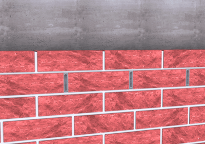 LUFU Luftfugenelemente im Mauerwerk