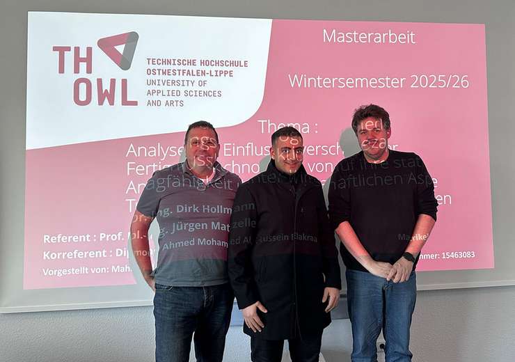 Masterabschluss Mahmoud Elakraa