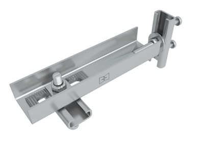 MOSO® FB-ZU Serrated restraint anchor — version with U-profile