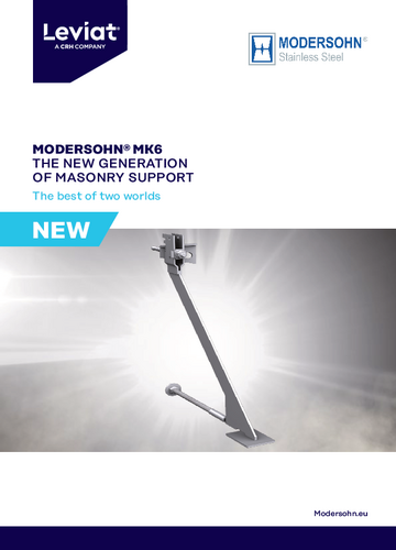 Brochure MODERSOHN MK6® The New Genereation Masonry Fixings