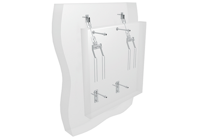 MOSO® Panel hangers system mounted