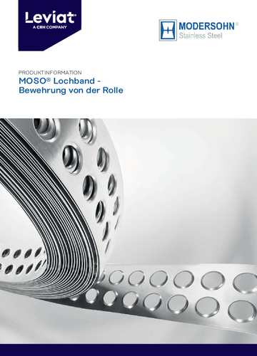 Bewehrung von der Rolle Produktübersicht (12 Seiten DIN-A4)