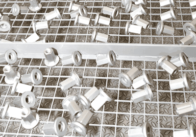 Photo: Stained stainless steel parts