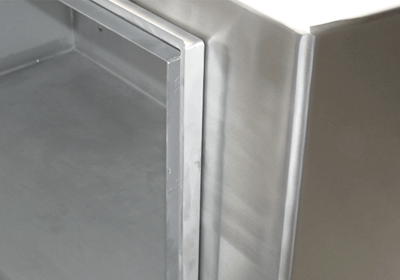 Photo case, surface grinded