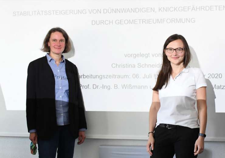 Neue Kollegin absolviert ihren Bachelorabschluss